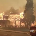 Egy kanadai történelmi város fele teljesen leégett egy erdőtűzben